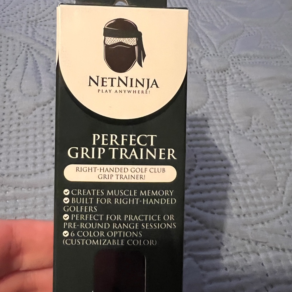 5 items for $20- NetNinja perfect golf grip trainer